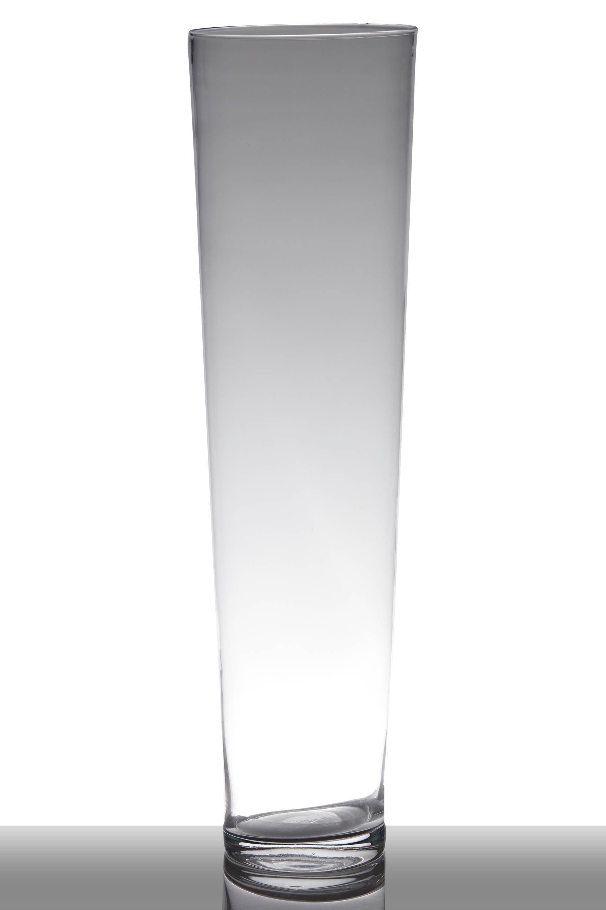 INNA-Glas Bodenvase Lorena Klar Glas Trichter