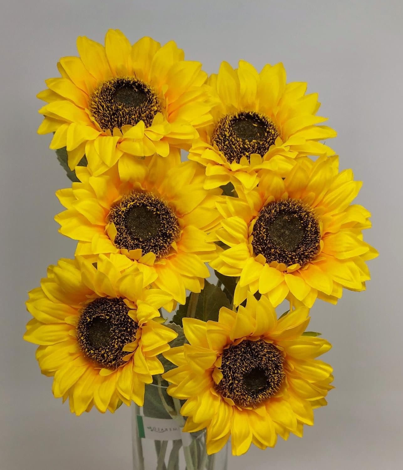 Emerald Kunstblume Sonnenblume Gelb 6-tlg.