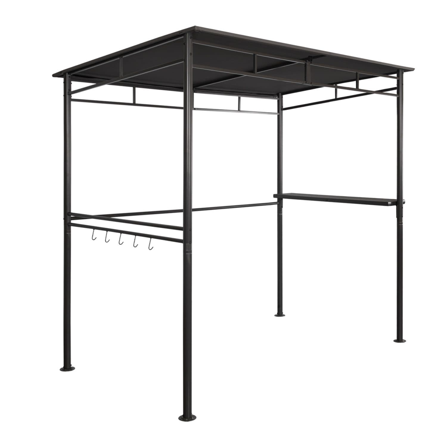 Angel Living Grillpavillon Grau Winddicht mit UV-Schutz - Bild 2
