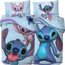 BERONAGE Wendebettwäsche Lilo & Stitch 2-teilig 135x200 + 80x80 cm Bild 2