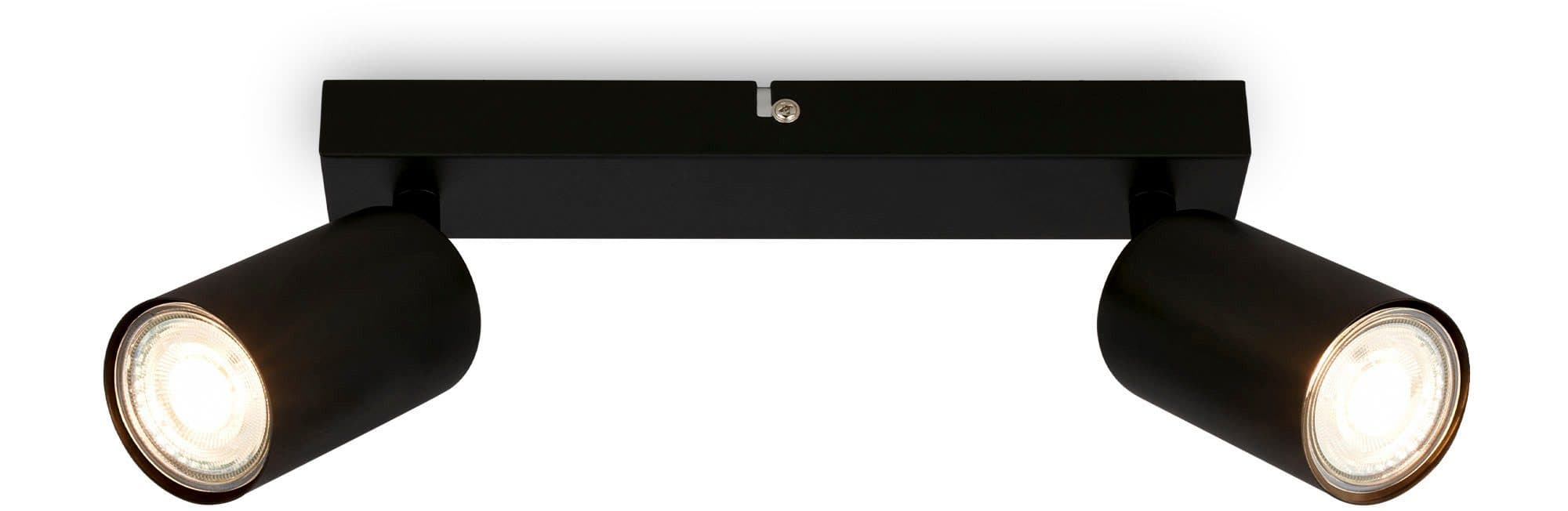 Briloner Leuchten Deckenleuchte TIB Deckenstrahler Schwarz Modern
