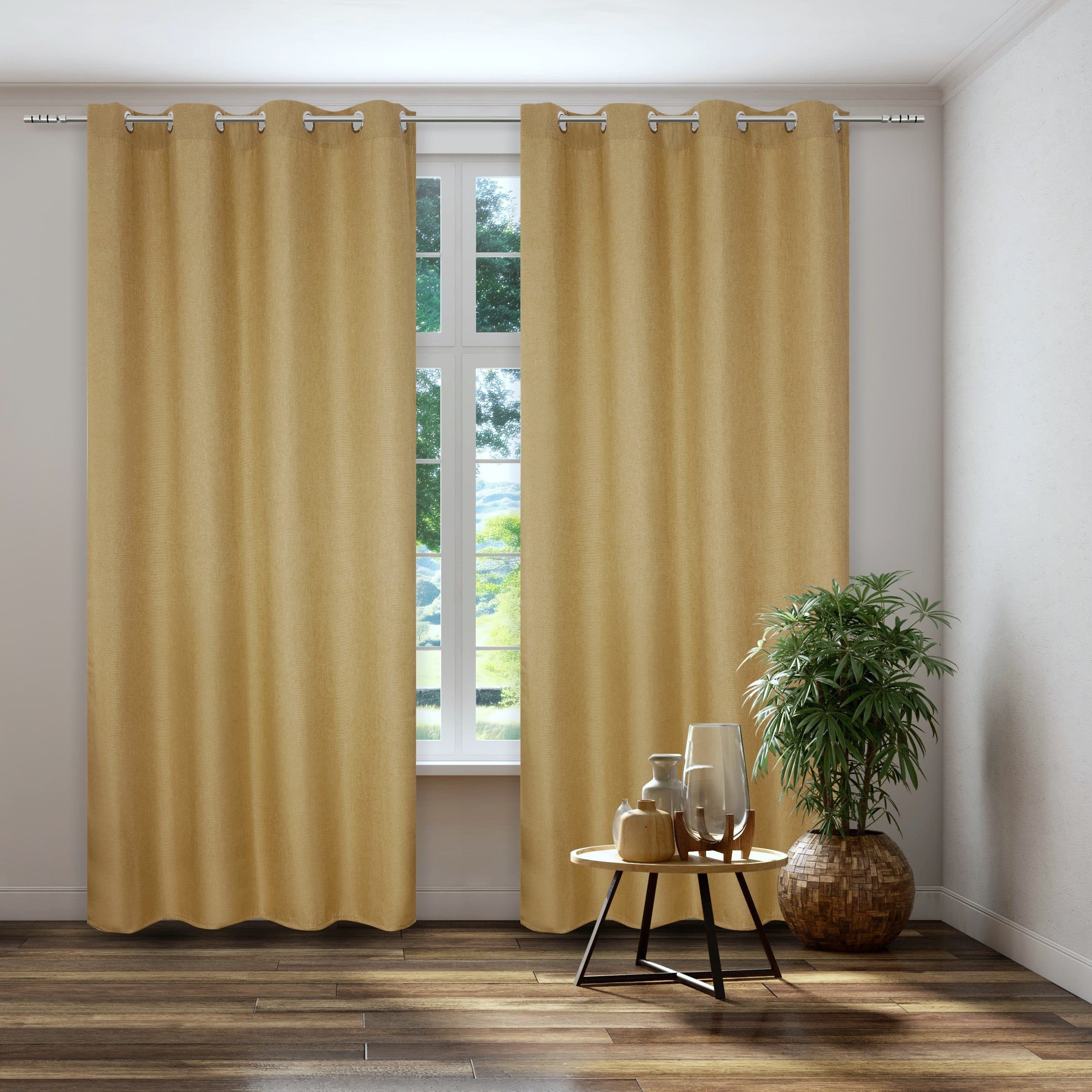 HEINE HOME Vorhang Dimout Gelb Polyester Verdunkelung - Bild 2