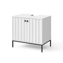 Vicco Waschbeckenunterschrank Eliza Weiß Riffel Bild 2