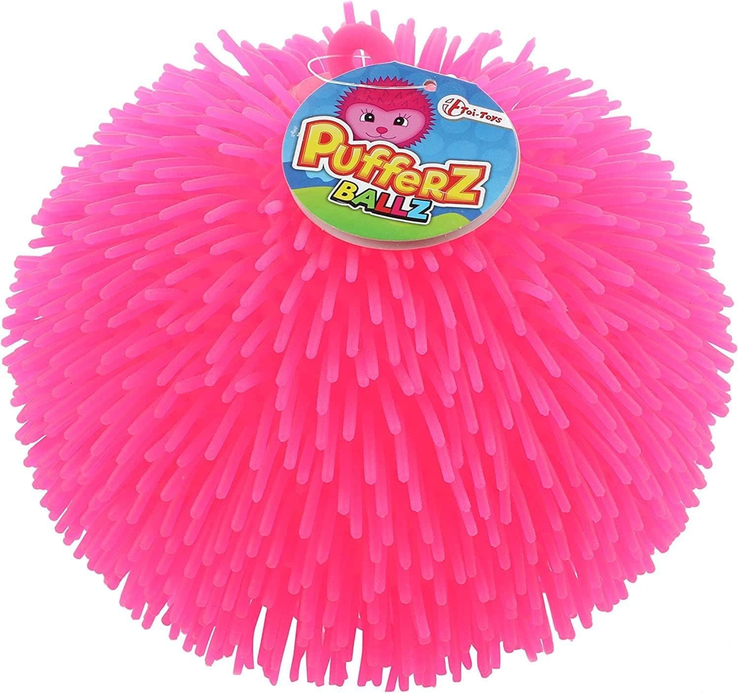 Toi-Toys Pufferball 23 cm Pink - Bild 2