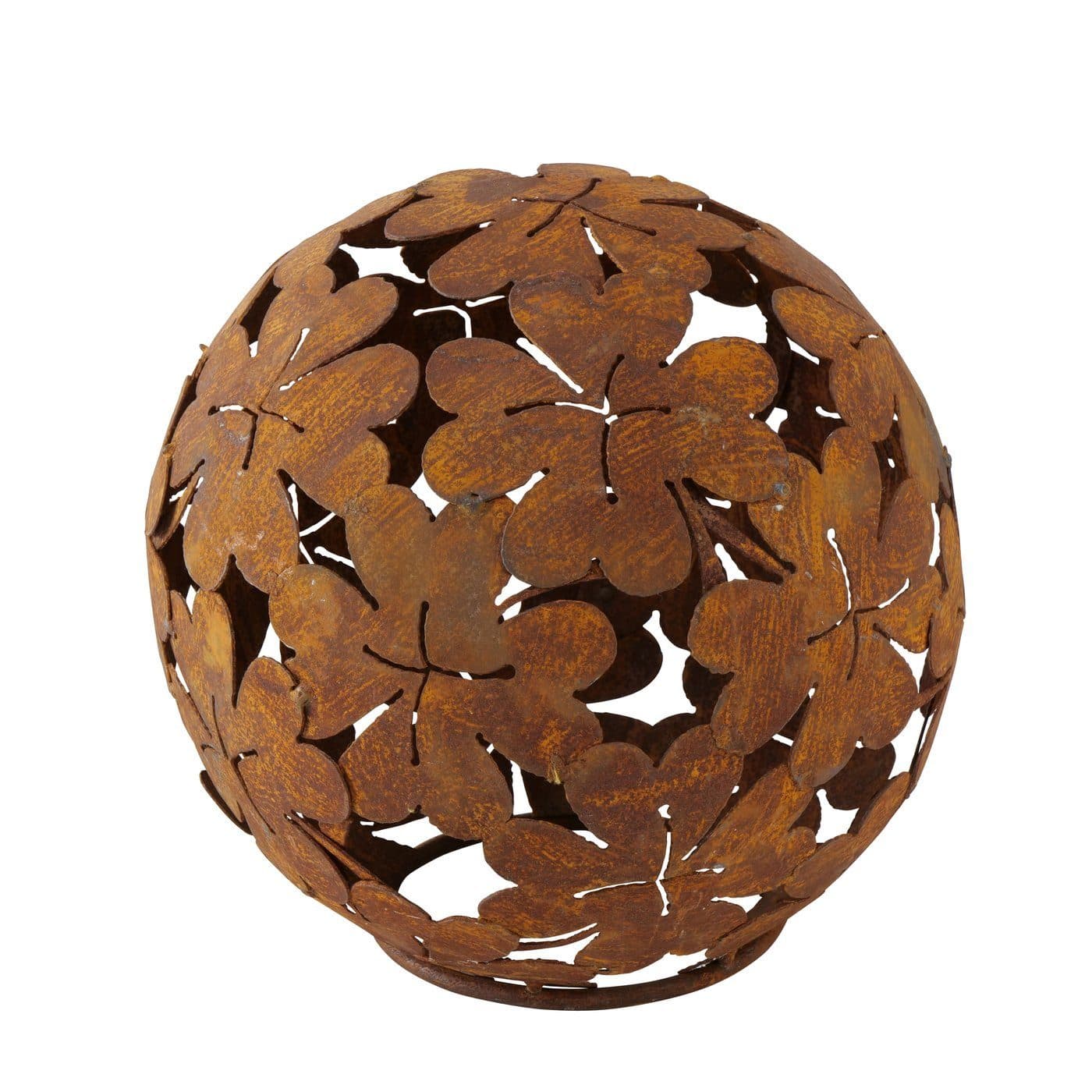Dekokugel Metall Eisen Ø 23 cm Edelrost