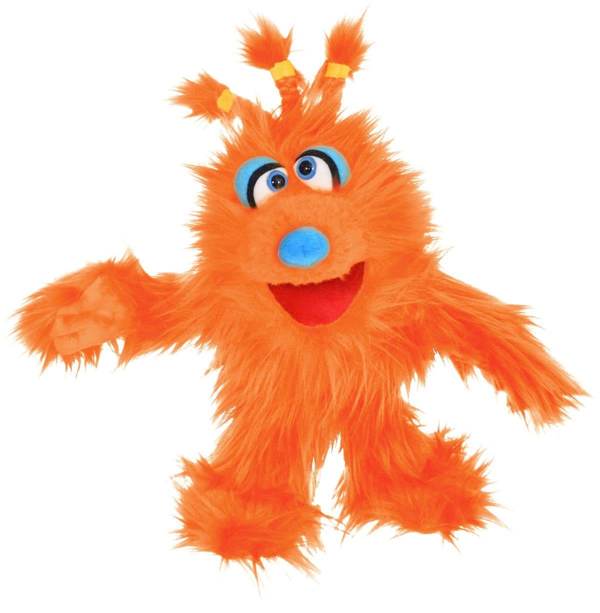 Living Puppets Handpuppe Monster to go Wumms Orange