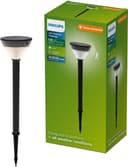 Philips LED Sockelleuchte Outdoor Solar Kyna Schwarz Bewegungsmelder Bild 2