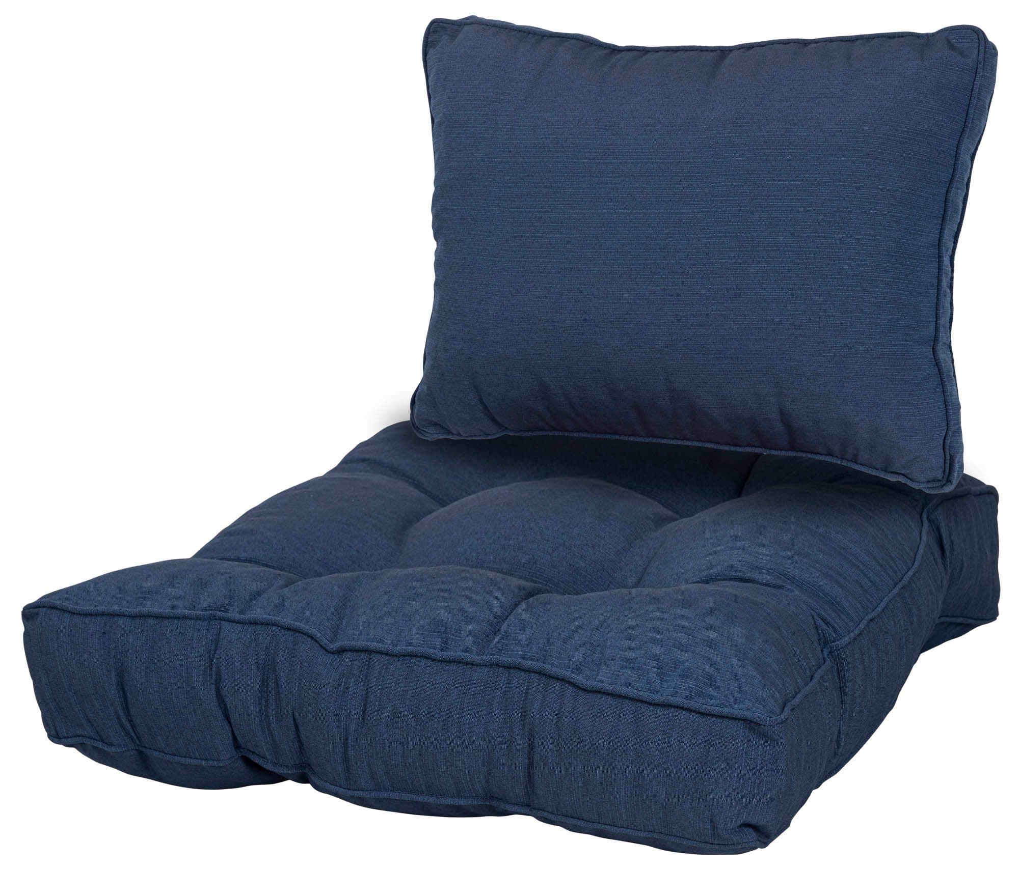 Sun Garden Universal Loungekissen Set Blau 100% Polyester