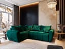 Masseno Ecksofa MADISON L-Form mit Schlaffunktion und Bettkasten Bild 2