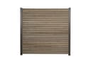 GartenLand Zaun Craftwood Kiefer Rhombus Grau Bild 2