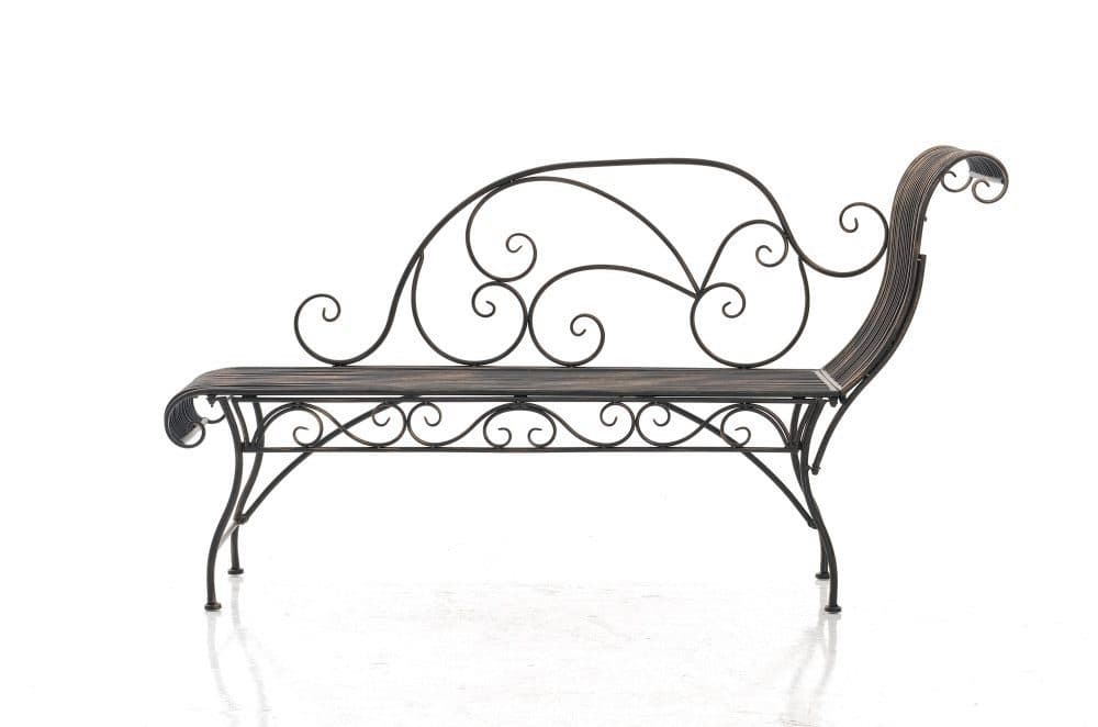 CLP Gartenbank Karma Nostalgische Metallbank Bronze