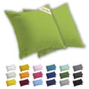 Lavea Kissenbezug 2er Set Jersey 100% Baumwolle Grün Bild 2