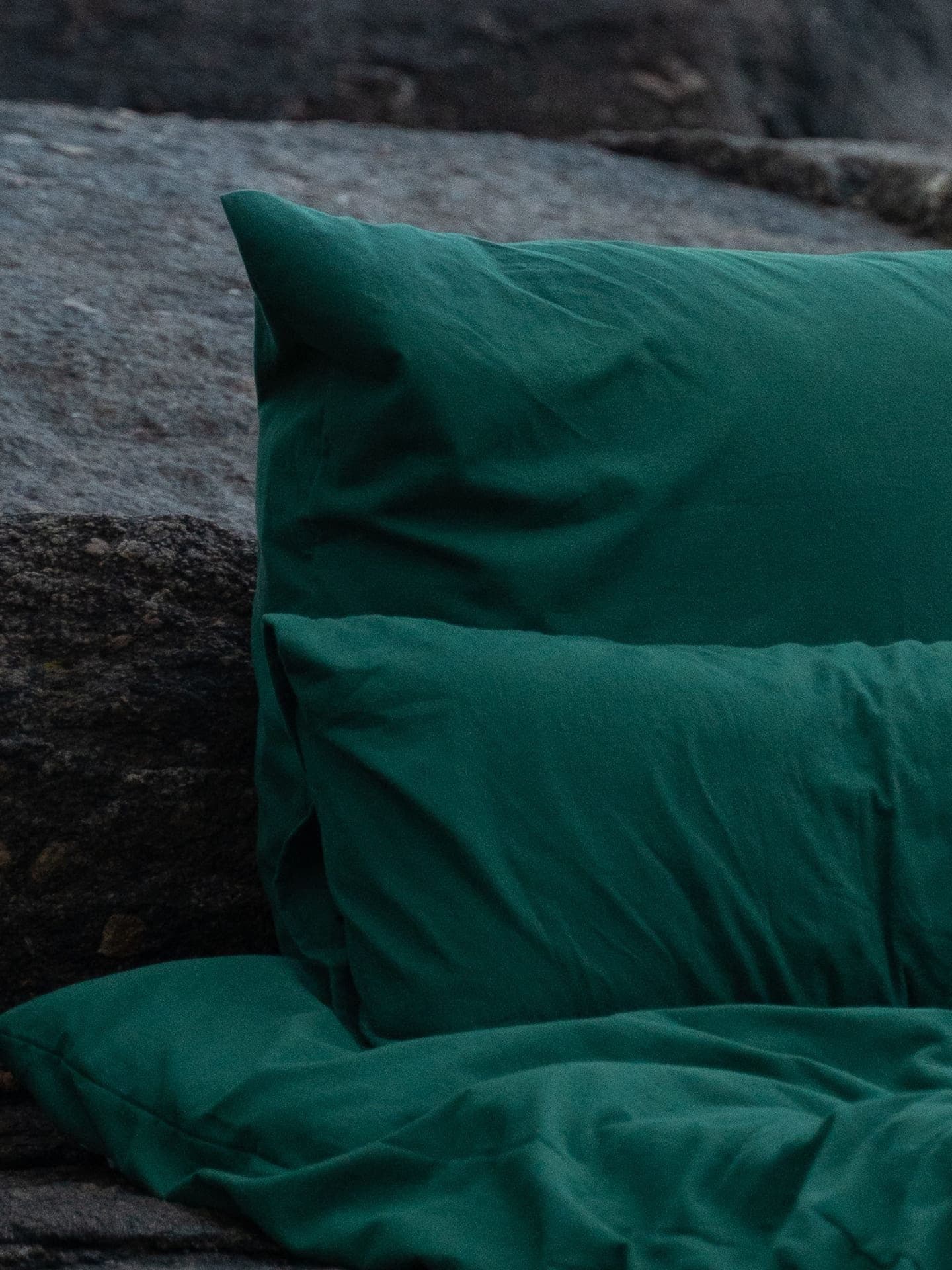 Erlich Textil Kissenbezug COTTON SELECT Grün Flanell - Bild 2