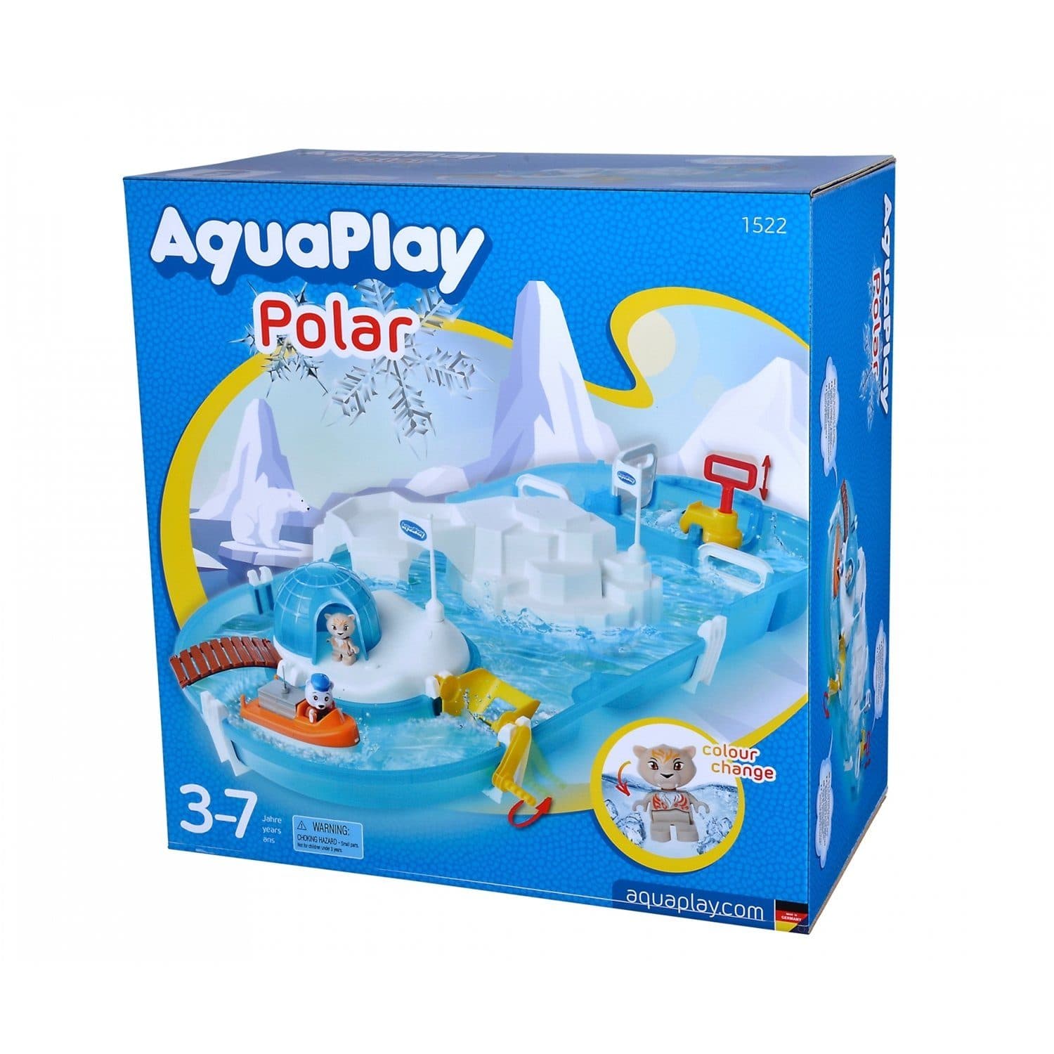 Aquaplay Wasserbahn Polar mit Handkurbel und Wasserpumpe - Bild 2