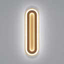 Riserva Wandleuchte LED 40cm Holzoptik 25W 6500K Acryl Bild 2