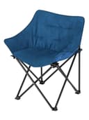 Woltu Campingstuhl Faltbar Gepolstert Dunkelgrau Blau Mit Tasche Bild 2