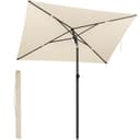 SONGMICS Sonnenschirm UPF 50+ Beige Bild 2