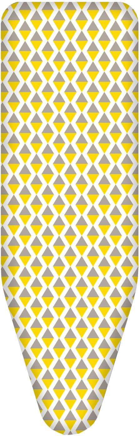 Bischof Colombo Bügelbrettbezug TRIANGOLO GIALLO 140 x 55 cm