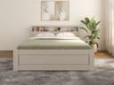 OTTO HOME FLAVION Massivholzbett 140x200 kaschmir FSC Bild 2