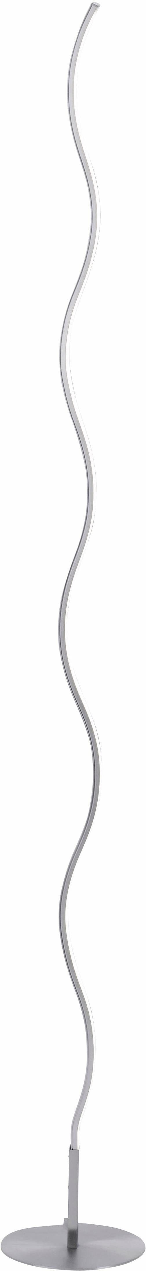 JUST LIGHT Stehlampe WAVE LED Fußschalter Grau - Bild 2
