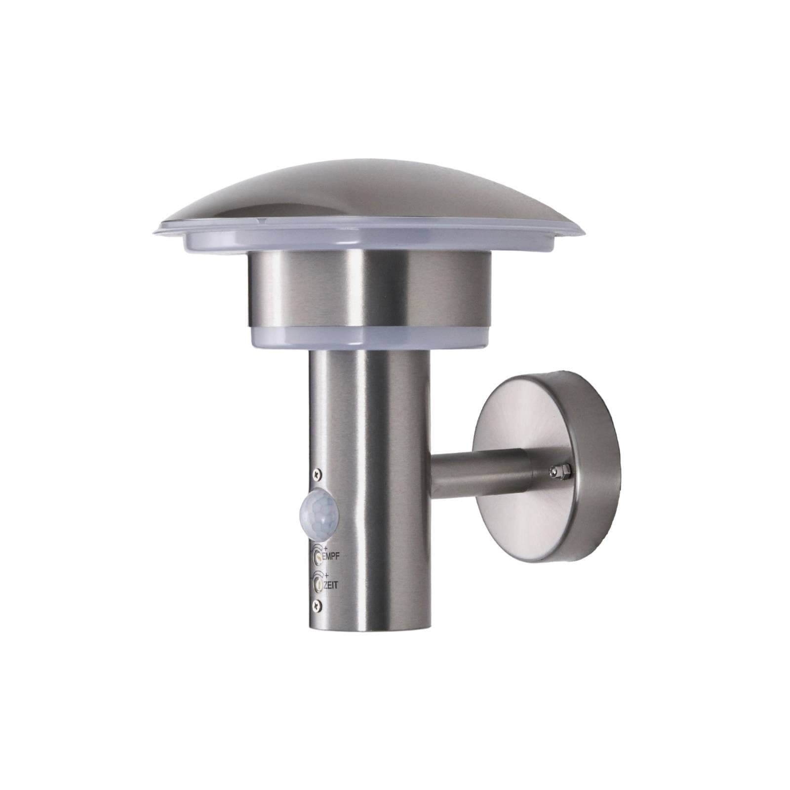 Lindby LED-Außenwandleuchte Lillie, 1 x 9 W LED, warmweiß, Präsenzmelder - Bild 2
