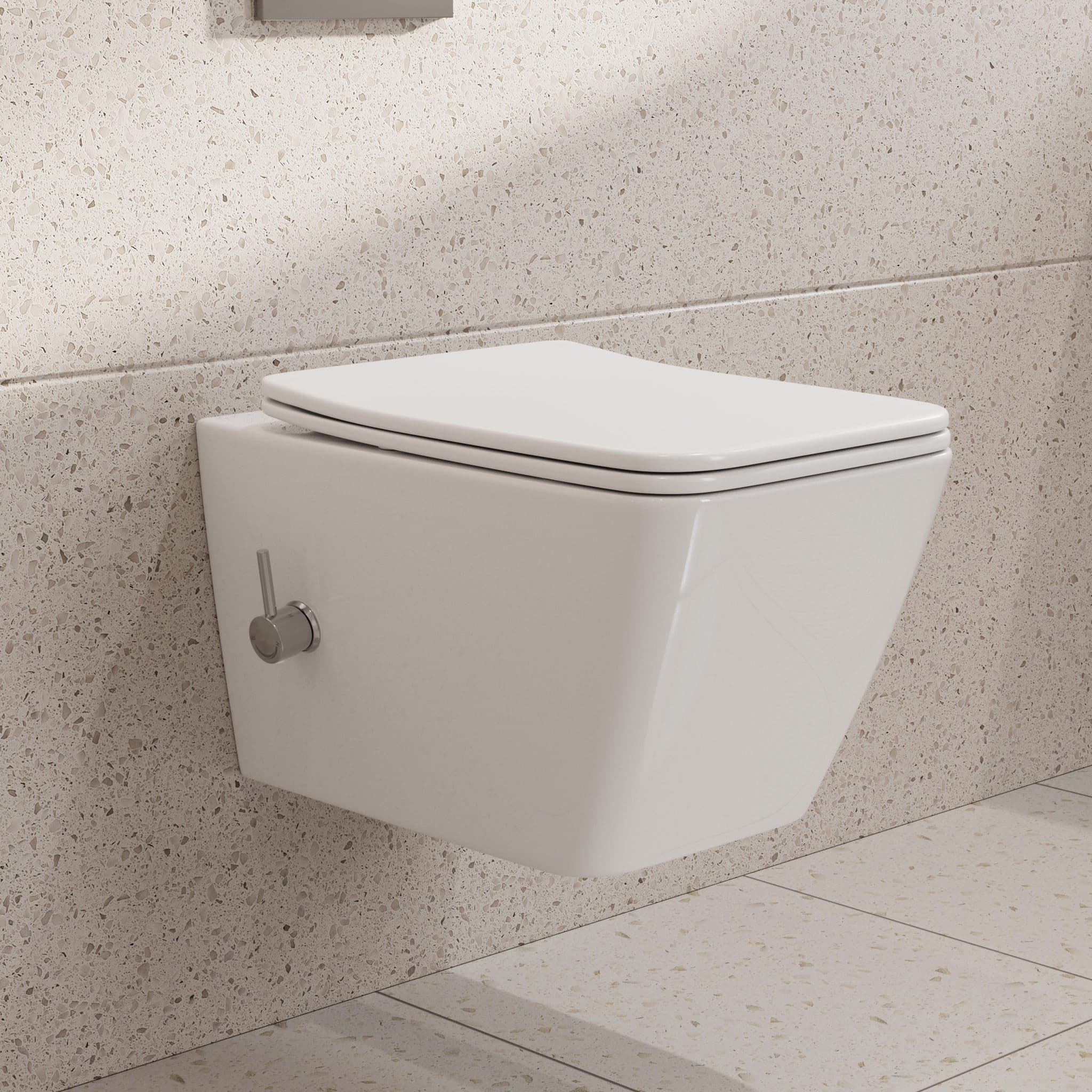 Modernes Dusch-WC aus Sanitärkeramik - Bild 2