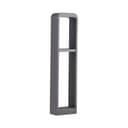 Lindby LED-Wegeleuchte Darko 80 cm Dunkelgrau Metall IP54 Bild 2
