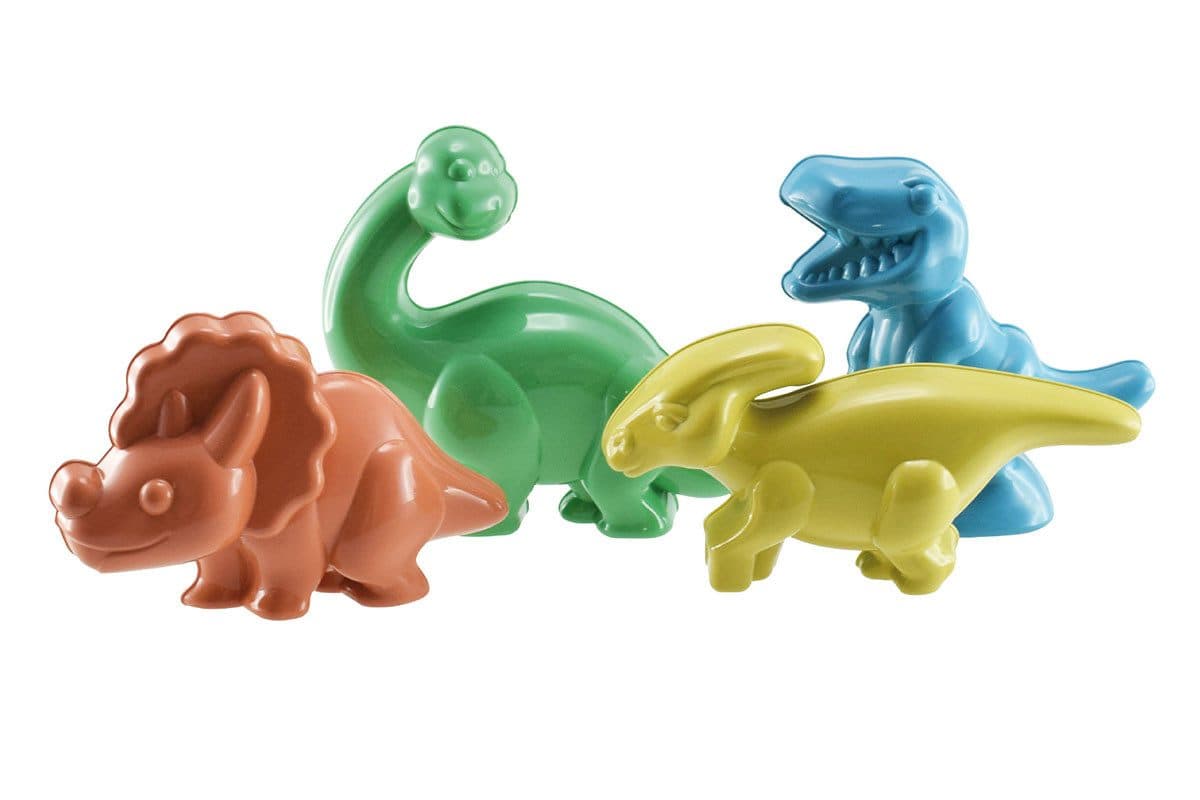 GOWI Sandform-Set reGOWI Dinoförmchen 4-tlg. Recyceltes Plastik