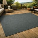 Steffensmeier Teppich Gotland Rechteckig Grau In- und Outdoor wasserfest Bild 2