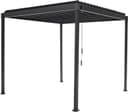 Mirador Pergola 80 Solid Anthrazit mit verstellbarem Lamellendach Bild 2