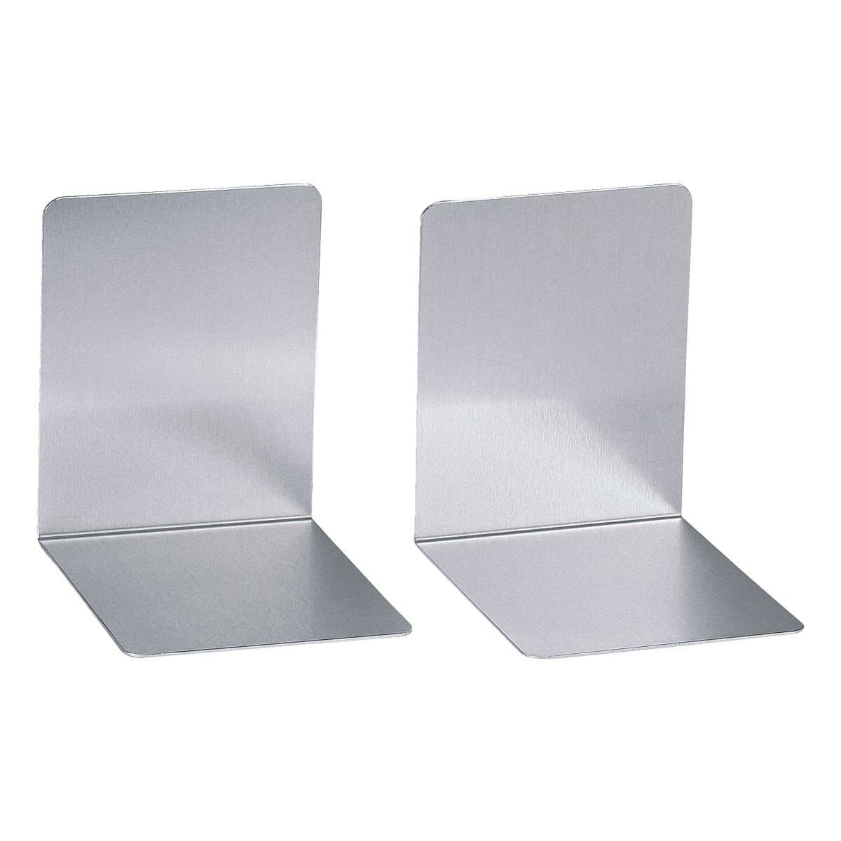MAUL Buchstütze 2 St Aluminium Silbereloxiert