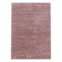 Teppium Teppich Unicolor Einfarbig Rosa Modern Flauschig Weiche Bild 2