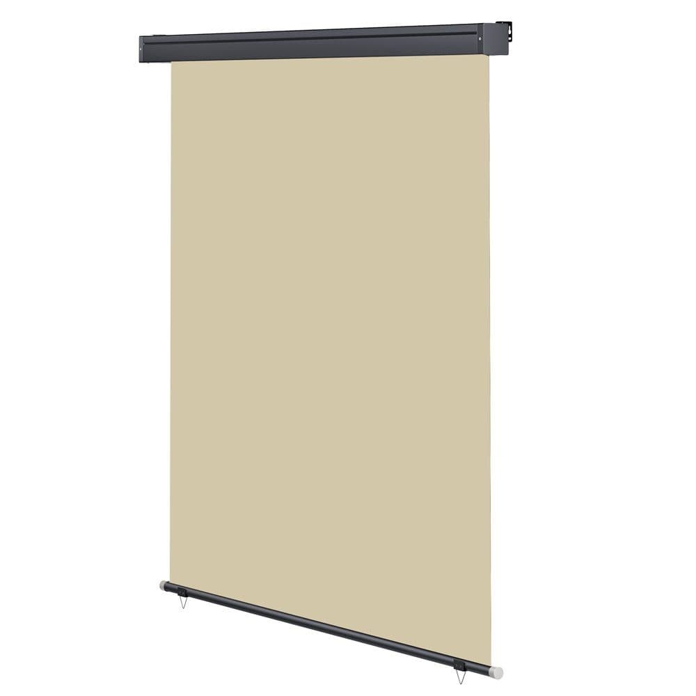 Mucola Senkrechtmarkise Beige/Grau Anthrazit Sonnenschutz Balkon - Bild 2