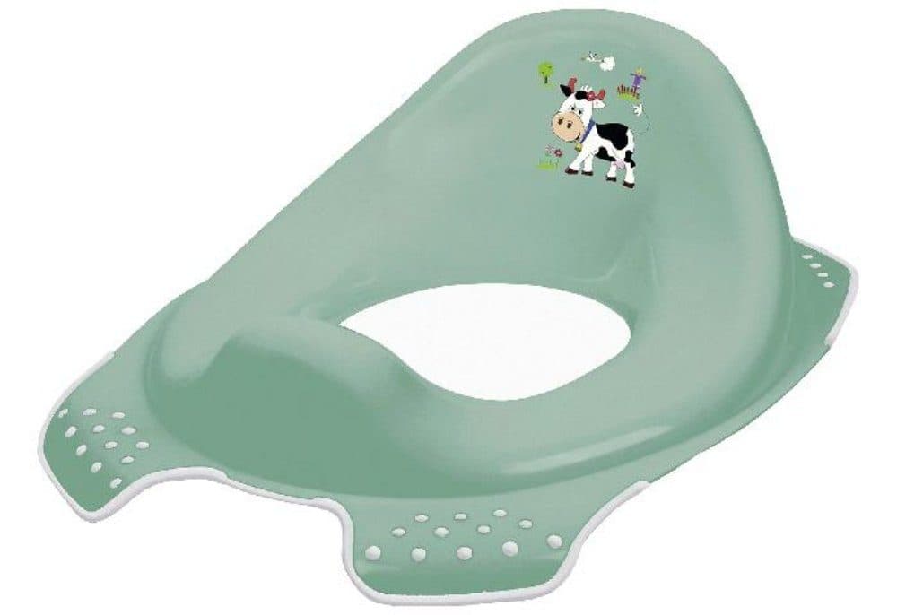 keeeper Baby-Toilettensitz Farm Nordic Green Kunststoff