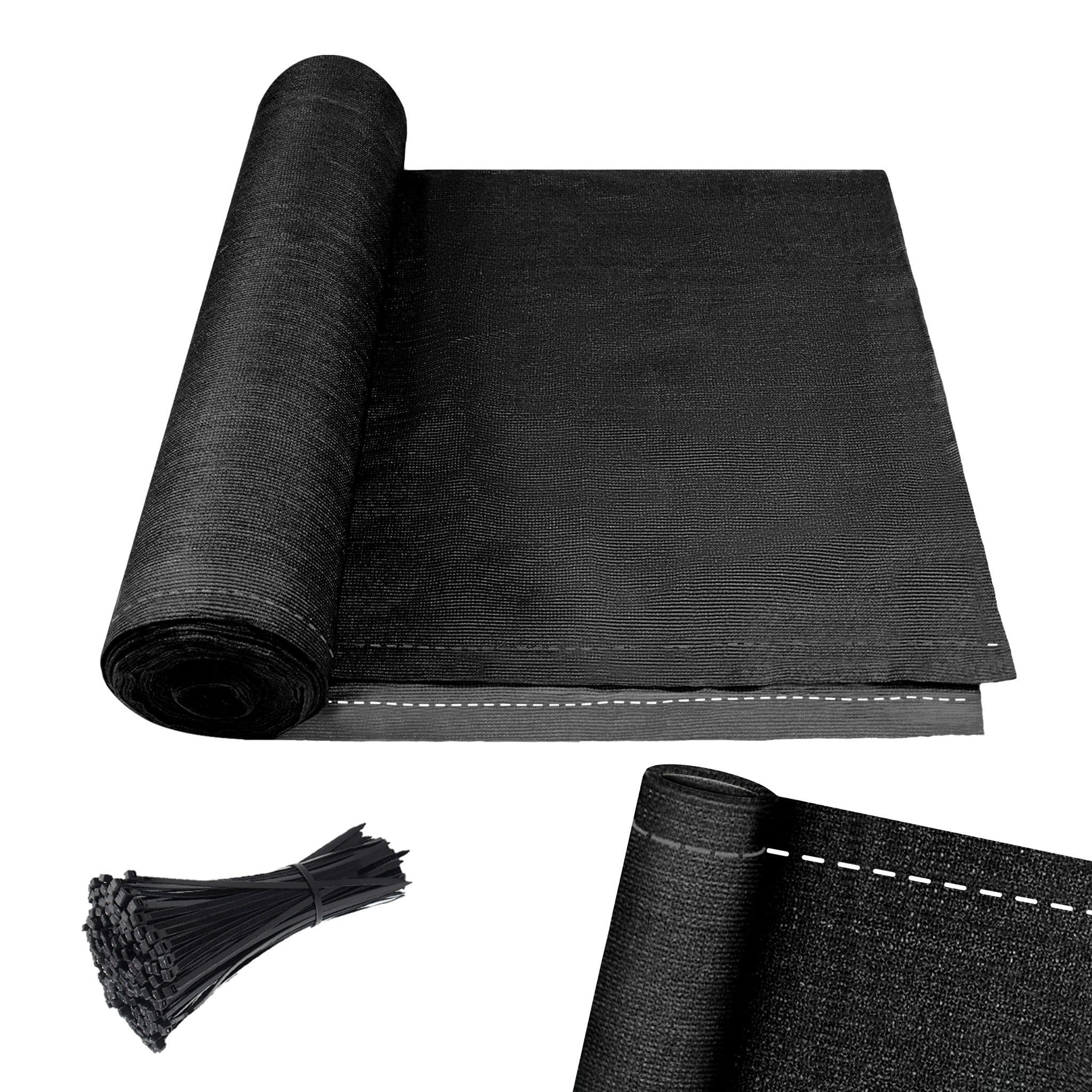 FIVMEN Balkonsichtschutz Anthrazit HDPE Sichtschutz Windschutz - Bild 2