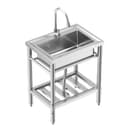 GarveeMore Edelstahlspüle Küchenspüle Set mit Wasserhahn Bild 2