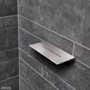 PHOS Design Duschablage Edelstahl hochwertig modern silber Bild 2