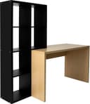 Regal-Schreibtisch Triest Computertisch mit Raumtrenner 156 cm Bild 2