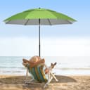 Outsunny Sonnenschirm Grün UV-Schutz 30+ mit Belüftung Bild 2