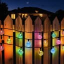 Salcar LED Solarleuchte 5M 10LED Lichterkette Bunt Bild 2