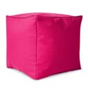 Green Bean Sitzsack-Hocker Pouf Cube Rosa 40x40x40cm Bild 2