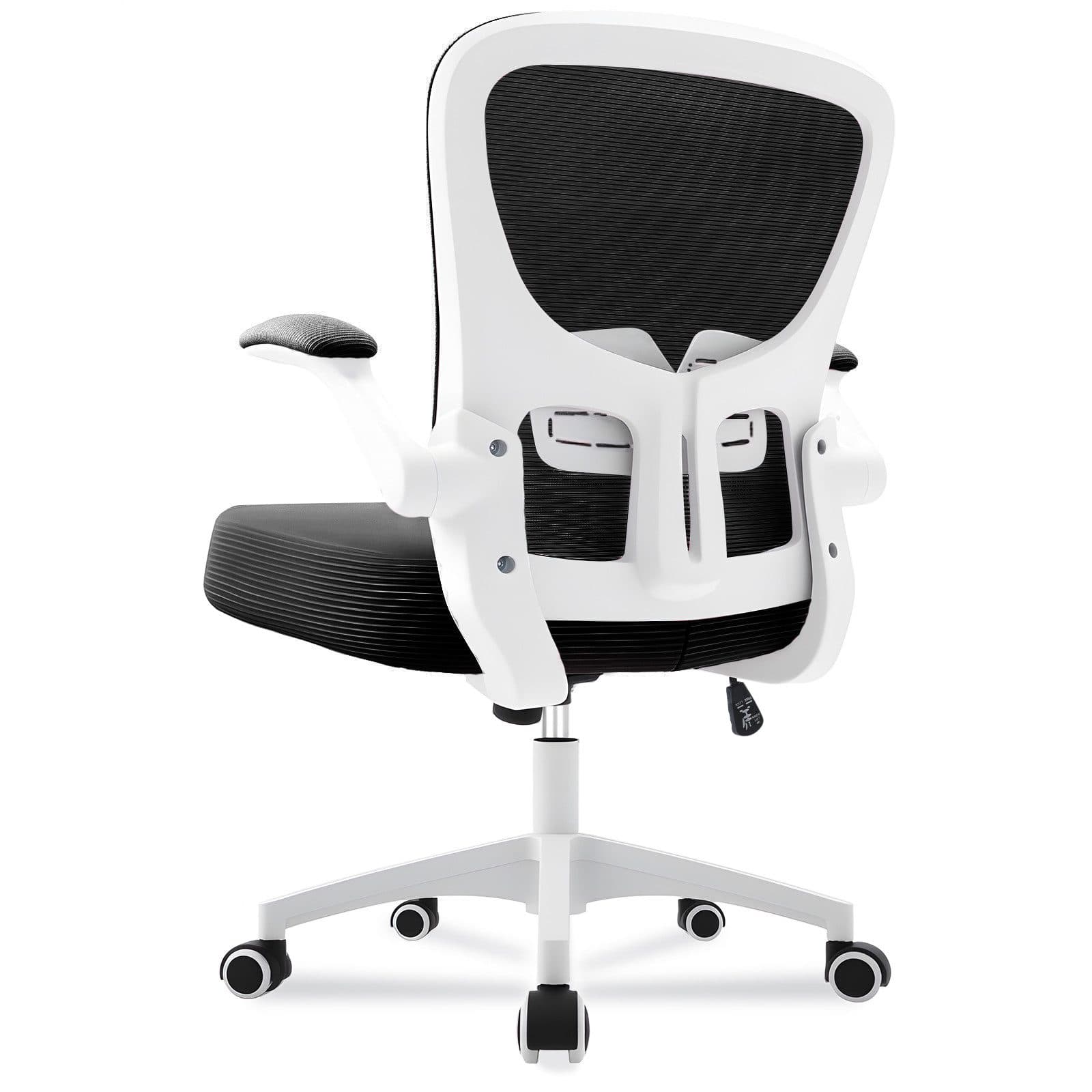 Durrafy Bürostuhl Ergonomischer Bürostuhl mit klappbaren Armlehnen - Bild 2