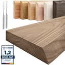 LAMO Manufaktur Wandregal Massivholz Baumkante Rustikal Bild 2