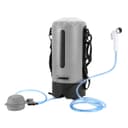 Clanmacy Gartendusche 12L mit Pumpe Grau Bild 2