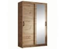 Beautysofa Kleiderschrank HELA mit Spiegel Schiebetürenschrank Bild 2