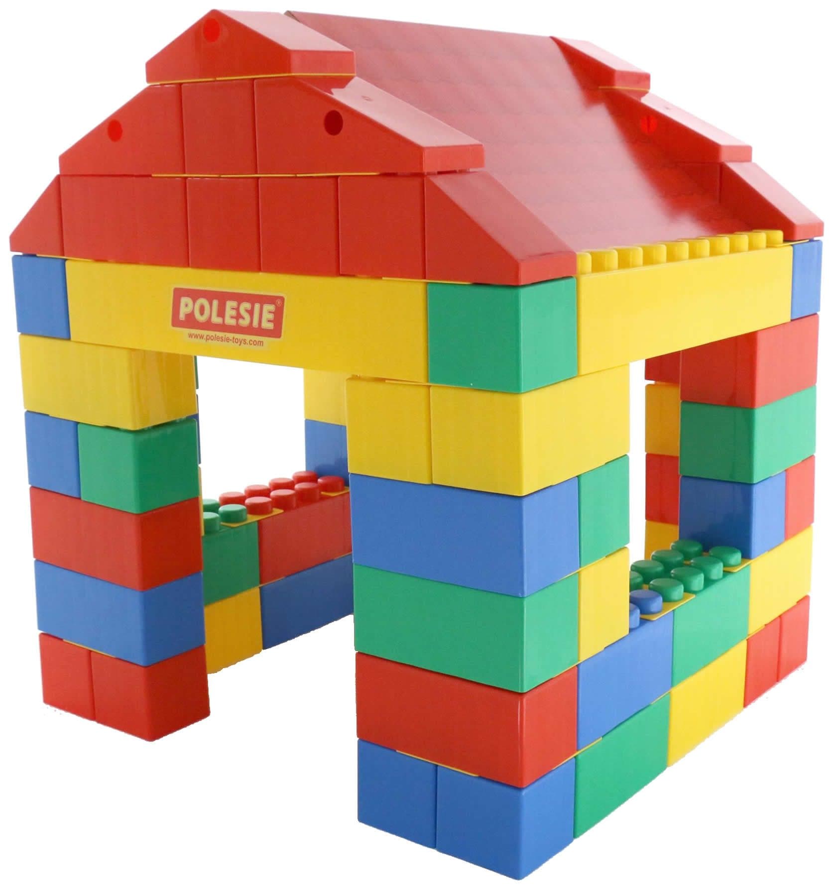 Polesie XXL-Bausteine-Set 134-tlg. Bunt - Bild 2