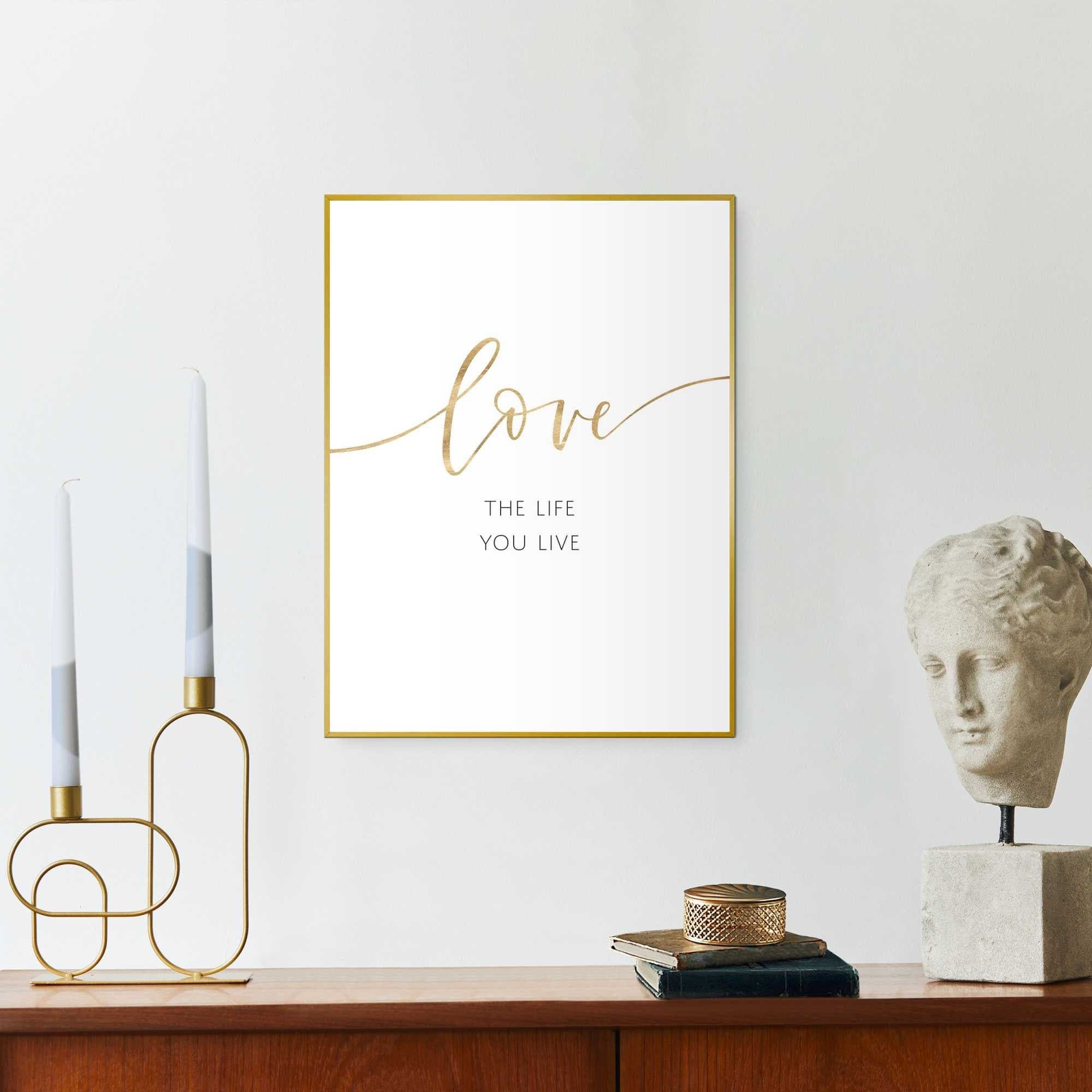 Reinders! Bild mit Rahmen Life is Love - Bild 2