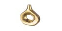 GILDE Dekovase Goldene Vase Malta Bild 2