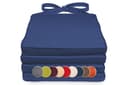 sunnypillow Stuhlkissen 4er Set Blau Modern Bild 2