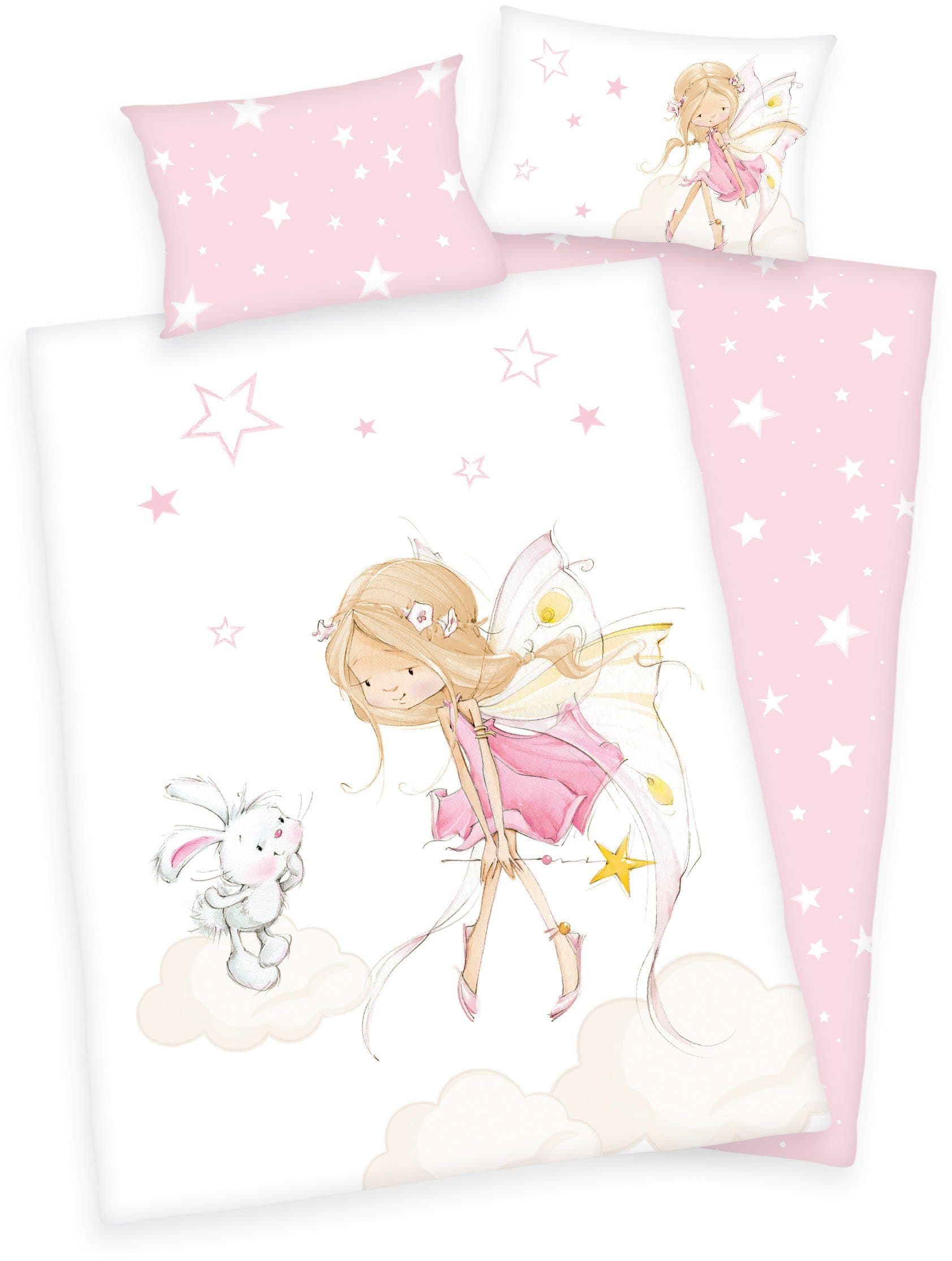 Babybettwäsche BABY BEST Little Fairy Bunt Renforcé 2-teilig - Bild 2